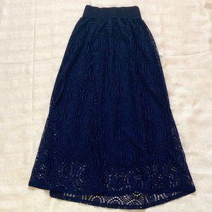 Me 2 Magic Blue Maxi Skirt